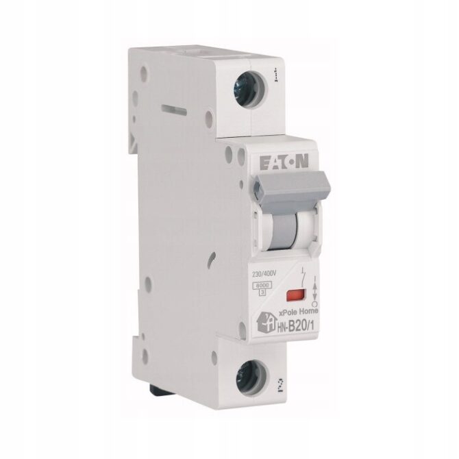 EATON WYŁĄCZNIK NADPRĄDOWY B 20A 1 BIEGUN HN-B20/1 194822 - obrazek 2