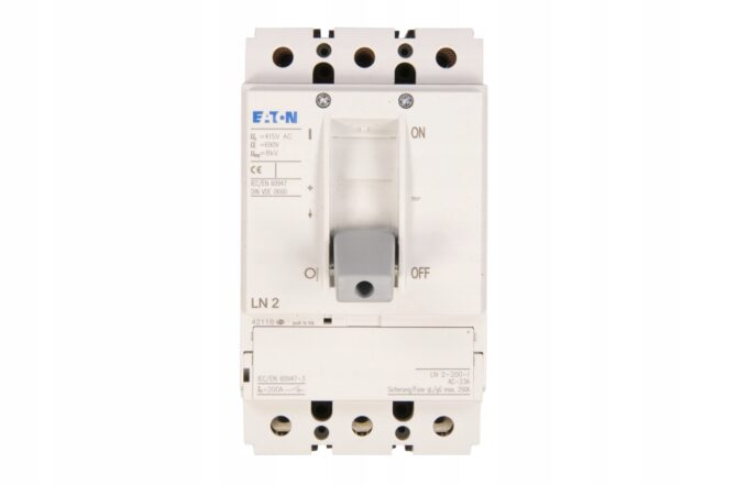 EATON LN2-200-I 200A 3P ROZŁĄCZNIK MOCY 200A 3P 690V ZACISKI ŚRUBOWE 112003