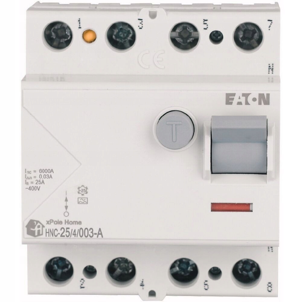 EATON WYŁĄCZNIK RÓŻNICOWOPRĄDOWY 25A HNC-25/4/003-A 194687
